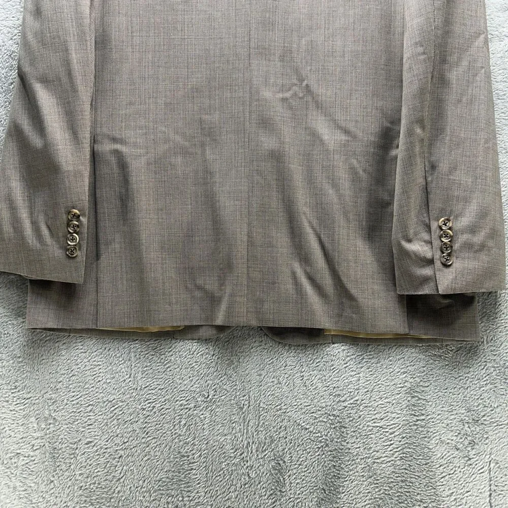 Brooks Brothers Lanificio Di Tollegno Jacket Mens 44R Wool Made Italy Regent Fit